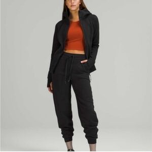 Lululemon Scuba High Rise Jogger Drawstring Waist Style W5DQRS Black Size 4